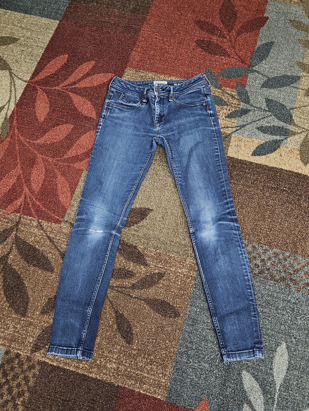 Birberey Brit Women’s Blue Skinny Jeans